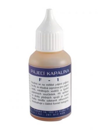 Pájecí kapalina F-1
